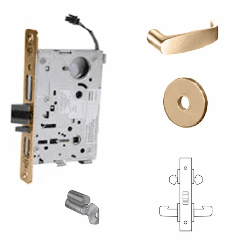 SARGENT 63-8273-12V-LNL-10 Mtse Elect Ecoflex Fsec Lfic