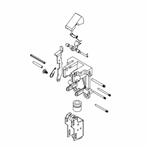 SARGENT 68-4559 12-8700 Fire Rated Top Case Assembly 684559 68 4559
