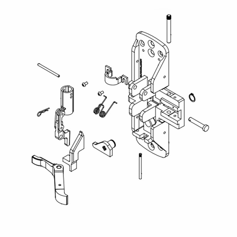 SARGENT 68-4568 Sgt Dev Nb-8700 Chassis Assembly (Lhr) 684568 68 4568