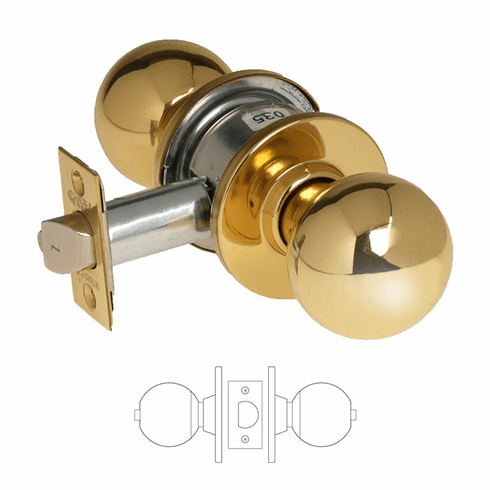 SARGENT 6U65-OB-03 6500 Series U65 Privacy/Bathroom Knob Lockset 6U65OB03 6U65 OB 03