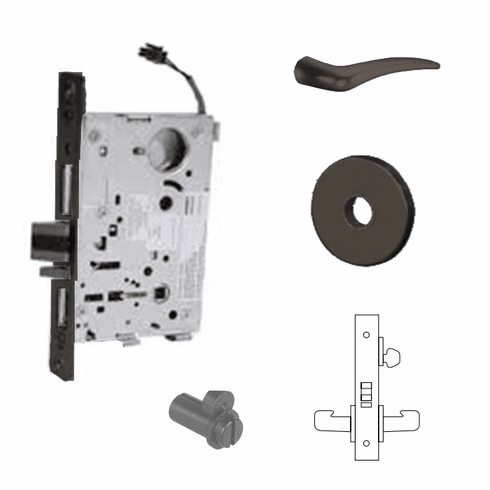 SARGENT 70-8271-24V-LNA-10B-LH Mtse Elect Ecoflex Fsec L/Sfic