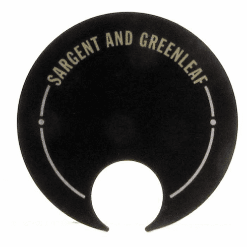 SARGENT 7600-003 S&G Dial Key Locking Logo