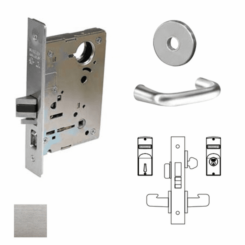 SARGENT 8224-LNJ-26D-LC Mts Lever Lock X Less Cylinder