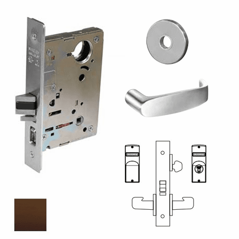 SARGENT 8237-LNL-10B-LC Mts Lever Lock X Less Cylinder