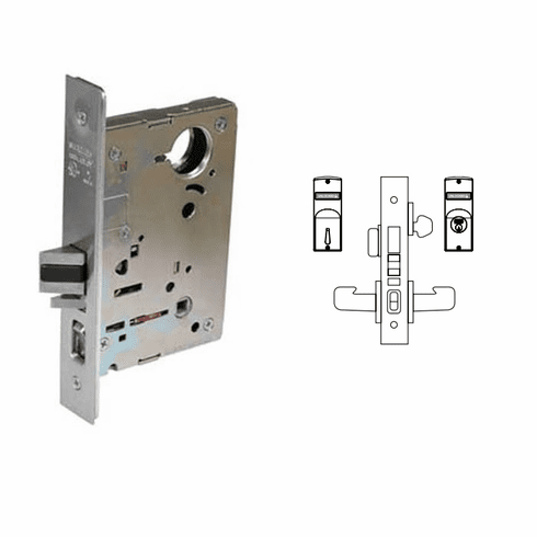 SARGENT 8243-26D 8200 Series 8243 Apartment Corridor Door Cylinder W/Deadbolt 824326D 8243 26D
