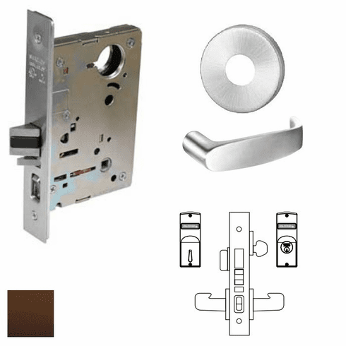 SARGENT 8243-LNL-10B-LC Mts Lever Lock X Less Cylinder