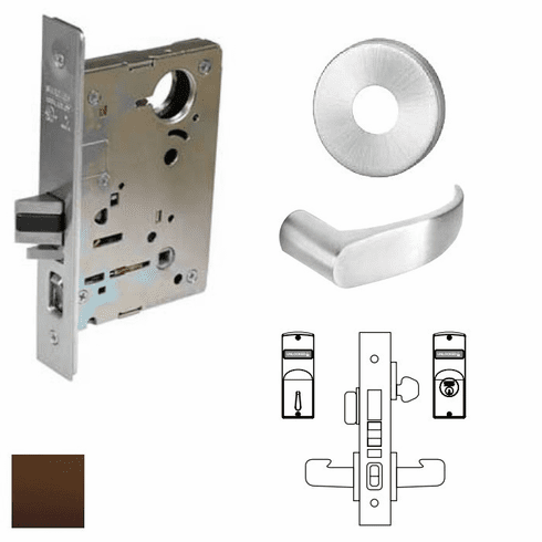 SARGENT 8243-LNP-10B-LC Mts Lever Lock X Less Cylinder