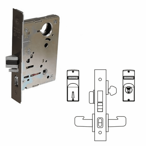 SARGENT 8245-10B 8200 Series 8245 Dormitory/Exit Cylinder W/Deadbolt 824510B 8245 10B