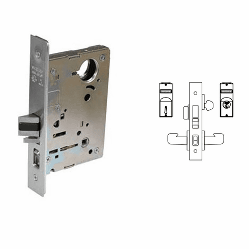 SARGENT 8245-26D 8200 Series 8245 Dormitory/Exit Cylinder W/Deadbolt 824526D 8245 26D