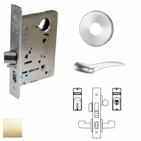 SARGENT 8245-LNA-03-RH-LC Mts Lever Lock X Rh Less Cylinder