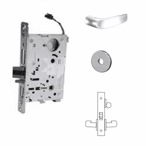 SARGENT 8270-12V-LNB-26D Mtse Elect Ecoflex Fsafe Key Rand