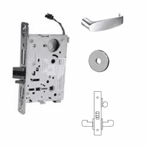 SARGENT 8270-12V-LNL-26D Mtse Elect Ecoflex Fsafe Key Rand