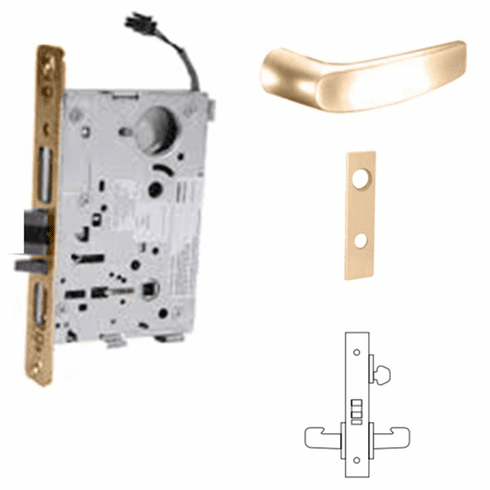 SARGENT 8270-12V-LW1B-10 Mtse Elect Ecoflex Fsafe Key Rand