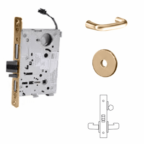 SARGENT 8270-24V-LNJ-10 Mtse Elect Ecoflex Fsafe Key Rand