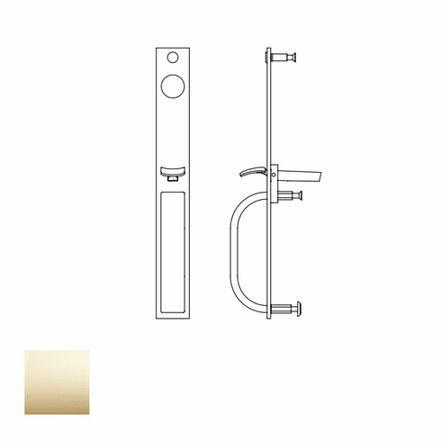 SARGENT 866-PTB-LHR-03 80 Series 866 Exit Device Trim 866PTBLHR03 866 PTB LHR 03