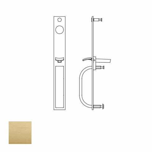 SARGENT 866-PTB-LHR-04 80 Series 866 Exit Device Trim 866PTBLHR04 866 PTB LHR 04