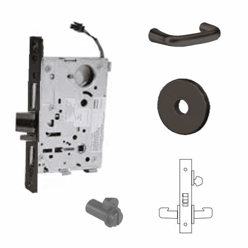 SARGENT RX-70-8271-12V-LNJ-10B Mtse Elect Ecoflex Fsec Rex L/Sfic
