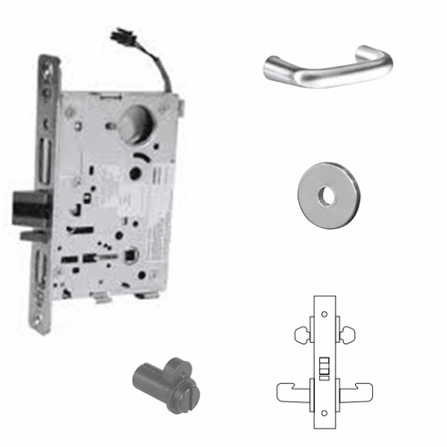 SARGENT RX-70-8272-24V-LNJ-26D Mtse Elect Ecoflex Fsafe Rex L/Sfic