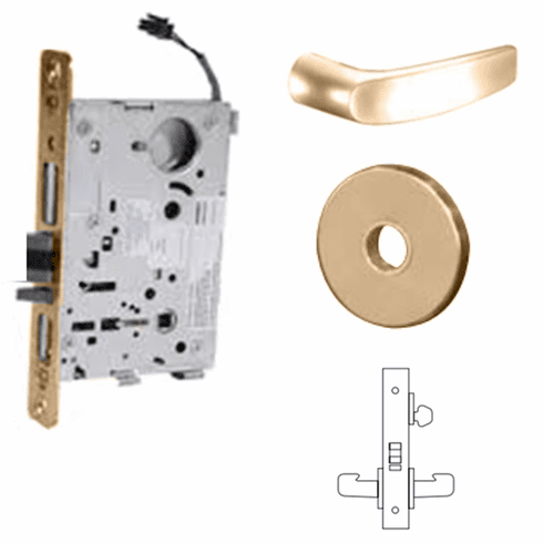 SARGENT RX-8270-12V-LNB-10 Mtse Elect Ecoflex Fsafe Rex Key Rand