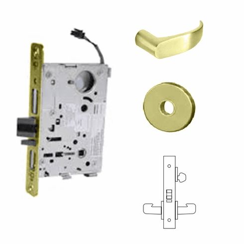 SARGENT RX-8270-12V-LNP-03 Mtse Elect Ecoflex Fsafe Rex Key Rand