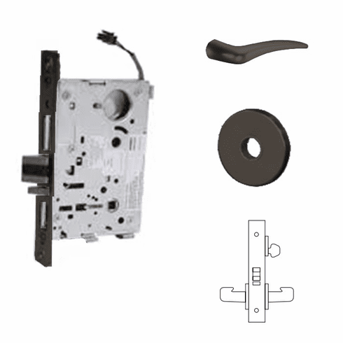 SARGENT RX-8270-24V-LNA-10B-RH-LC Mtse Elect Ecoflex Fsafe Rex L/Cyl