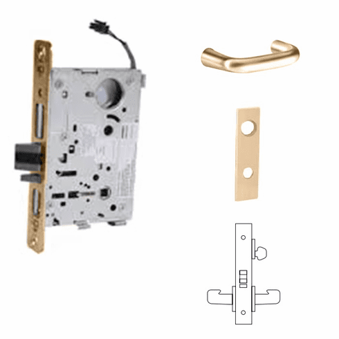 SARGENT RX-8270-24V-LW1J-10 Mtse Elect Ecoflex Fsafe Rex Key Rand