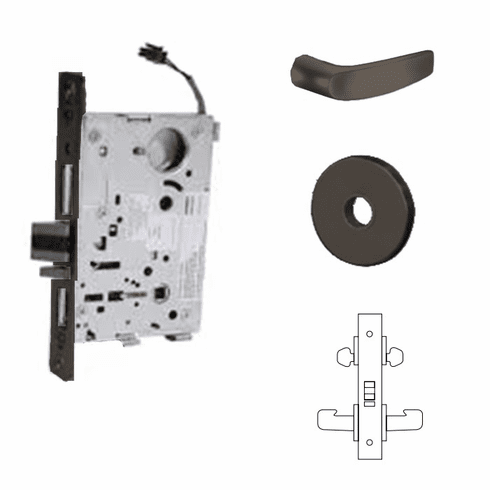 SARGENT RX-8272-12V-LNB-10B Mtse Elect Ecoflex Fsafe Rex Key Rand
