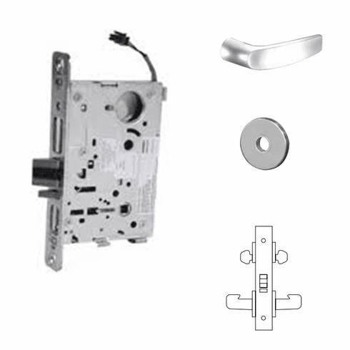 SARGENT RX-8272-12V-LNB-26D Mtse Elect Ecoflex Fsafe Rex Key Rand