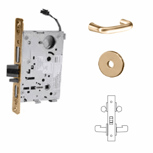 SARGENT RX-8272-12V-LNJ-10 Mtse Elect Ecoflex Fsafe Rex Key Rand
