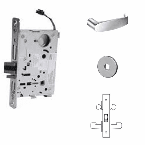 SARGENT RX-8272-12V-LNL-26D Mtse Elect Ecoflex Fsafe Rex Key Rand