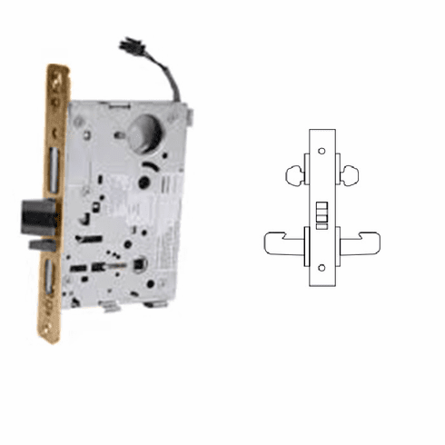 SARGENT RX-8272-24V-LNJ-10 Mtse Elect Ecoflex Fsafe Rex Key Rand
