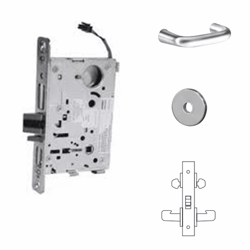 SARGENT RX-8273-12V-LNJ-26D-LC Mtse Elect Ecoflex Fsec Rex L/Cyl