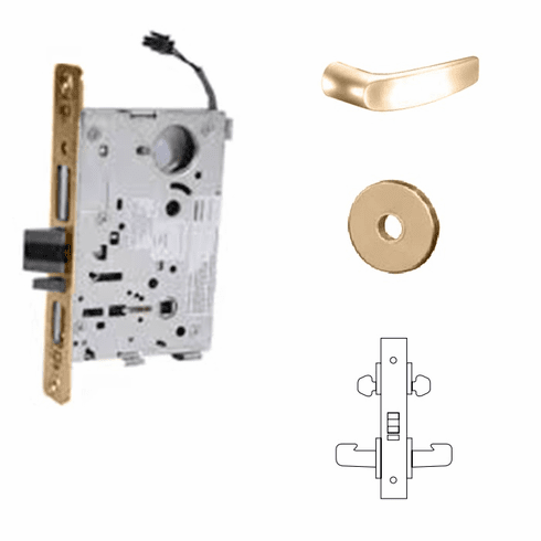 SARGENT RX-8273-24V-LNB-10-LC Mtse Elect Ecoflex Fsec Rex L/Cyl