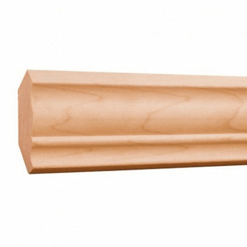 Hardware Resources SC16POP 3/4" D x 2-1/4" H Poplar Standard Crown Moulding