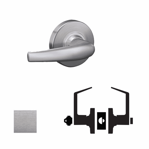 SCHLAGE ALX50B-ATH-626 Entrnc/Offce Sfic 2-3/4 Bak Ansi Strk Lc