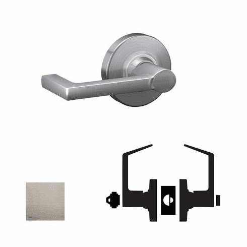 SCHLAGE ALX50B-LON-619 Entrnc/Offce Sfic 2-3/4 Bak Ansi Strk Lc