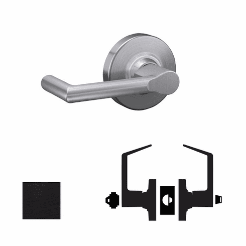 SCHLAGE ALX53B-BRK-622 Entrance Sfic 2-3/4 Back Ansi Strik L