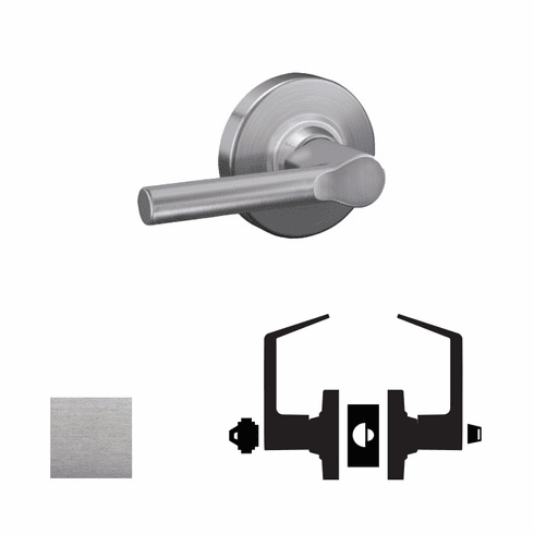 SCHLAGE ALX53B-BRW-626 Entrance Sfic 2-3/4 Back Ansi Strik L