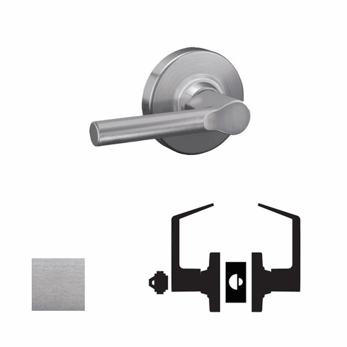 SCHLAGE ALX80B-BRW-626 Storeroom Sfic 2-3/4 Back Ansi Strik Lc