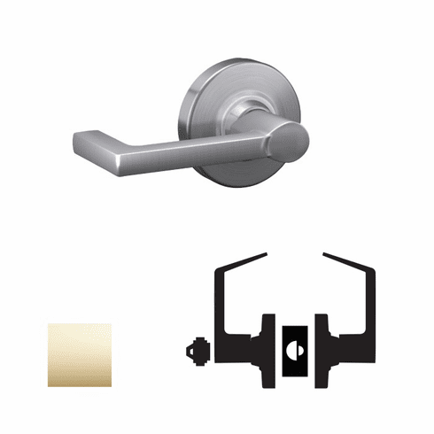 SCHLAGE ALX80B-LON-605 Storeroom Sfic 2-3/4 Back Ansi Strik Lc