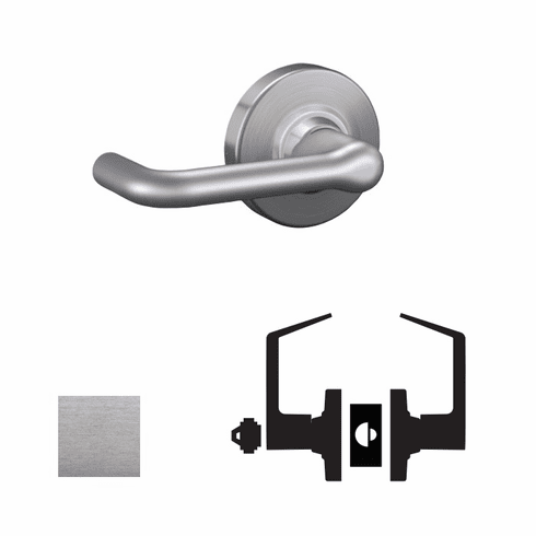 SCHLAGE ALX80B-TLR-626 Storeroom Sfic 2-3/4 Back Ansi Strik Lc