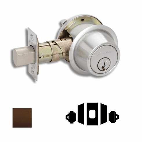 SCHLAGE B562P-613-C123 Dbl Cyl Dbolt 613 12-288 10-094 Ka4 C123