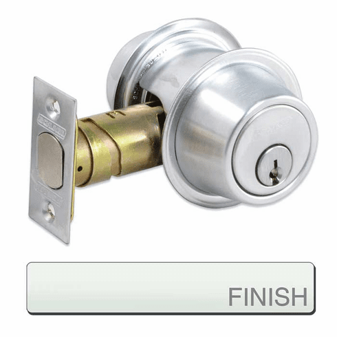 SCHLAGE B562R-625 Dbl Cylinder Deadbolt 625 12-288 10-094
