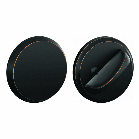 SCHLAGE B81-716 Keyless Turn Bolt W Back Plate