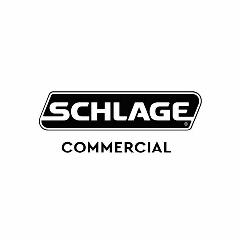 SCHLAGE C604-396-626 D Lever Driver,1-3/8-1-5/8 Brush Chrome