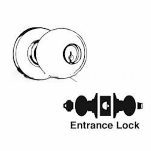 SCHLAGE COMMERCIAL A53PD-ORB-625-11-085-10-026 A53Pd Orbit Entrance Lock A53PDORB6251108510026 A53PD ORB 625 11 085 10 026