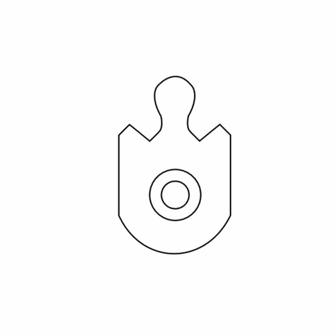 SCHLAGE COMMERCIAL B520-253 Interchangeable Core Cam B520253 B520 253