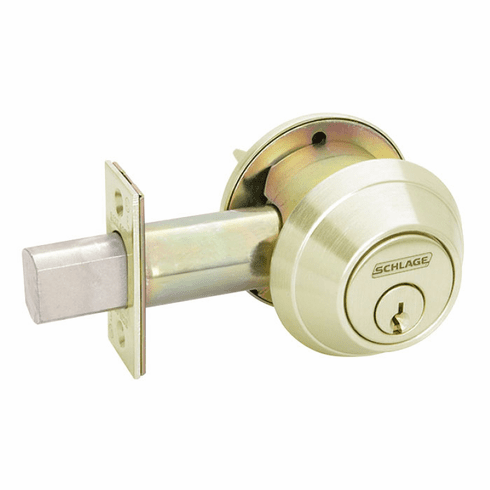 SCHLAGE COMMERCIAL B660P-606-12-297-10-094 B660P Single Cylinder Deadbolt B660P6061229710094 B660P 606 12 297 10 094