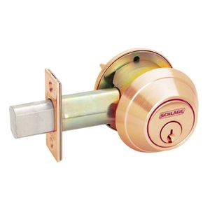 SCHLAGE COMMERCIAL B662P-612-12-297-10-094 B662P Double Cylinder Deadbolt B662P6121229710094 B662P 612 12 297 10 094
