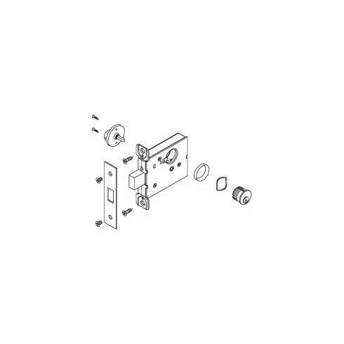 SCHLAGE COMMERCIAL L460P-626 L460P Single Cylinder (Classroom Turn) Deadbolt Lock L460P626 L460P 626
